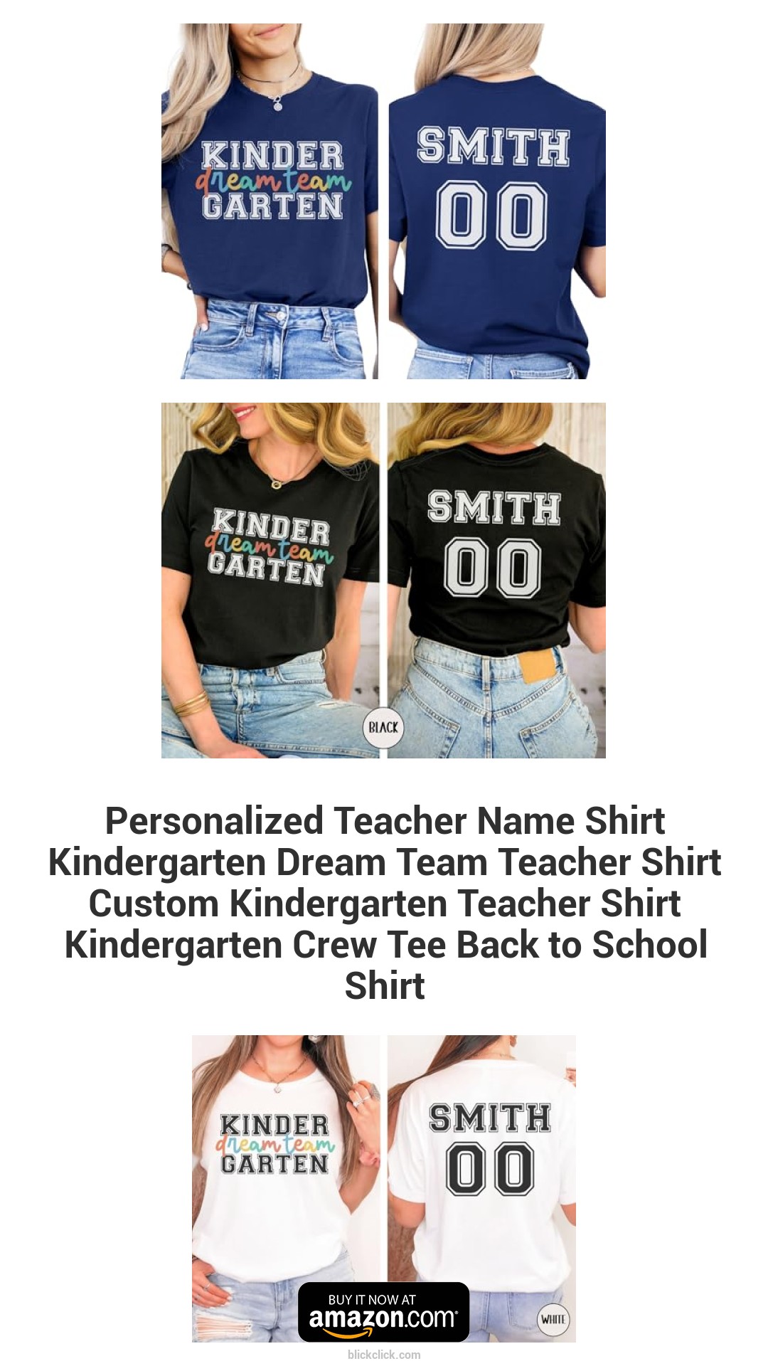 Personalized Teacher Name Shirt Kindergarten Dream Team Teacher Shirt Custom Kindergarten Teacher Shirt Kindergarten Crew Tee Back to School Shirt