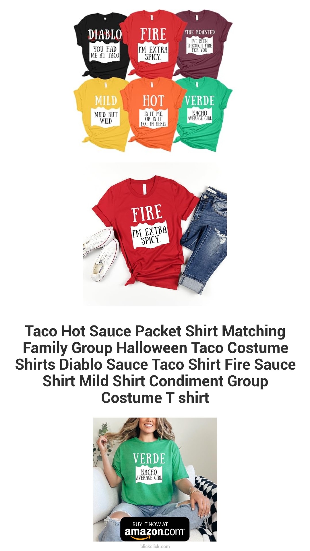 Taco Hot Sauce Packet Shirt Matching Family Group Halloween Taco Costume Shirts Diablo Sauce Taco Shirt Fire Sauce Shirt Mild Shirt Condiment Group Costume T shirt