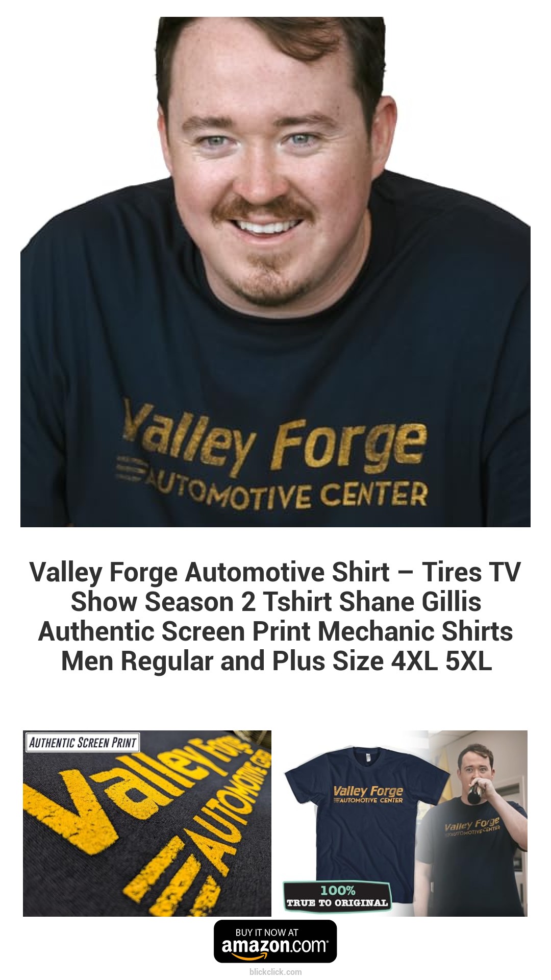 Valley Forge Automotive Shirt – Tires TV Show Season 2 Tshirt Shane Gillis Authentic Screen Print Mechanic Shirts Men Regular and Plus Size 4XL 5XL